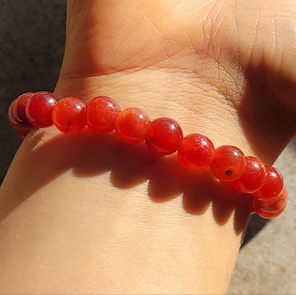 🤍3/$30 Boho Quartz & Glass Bead Bracelet - Picture 7 of 7